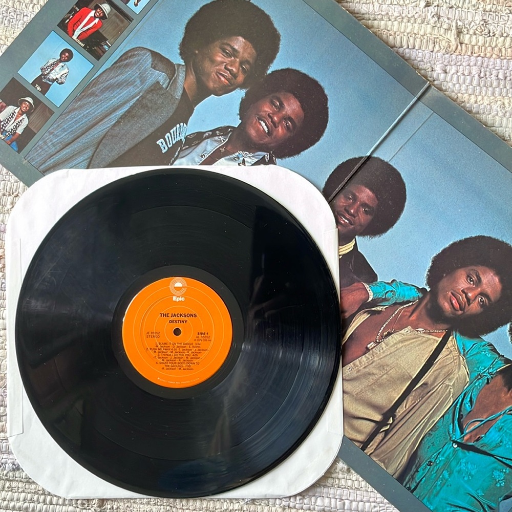 The Jacksons - “Destiny” Vinyl LP - Picture 3 of 5
